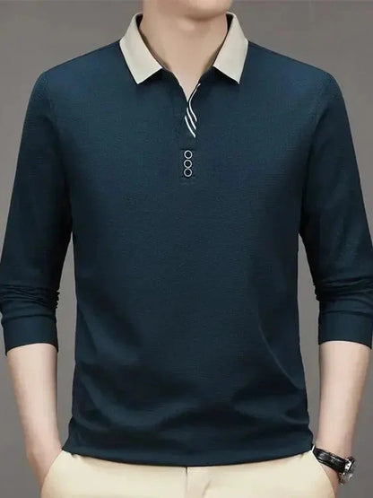 Rhys | Long-Sleeve Polo Shirt