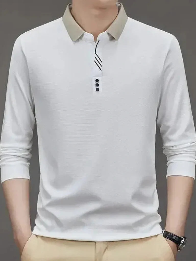 Rhys | Long-Sleeve Polo Shirt