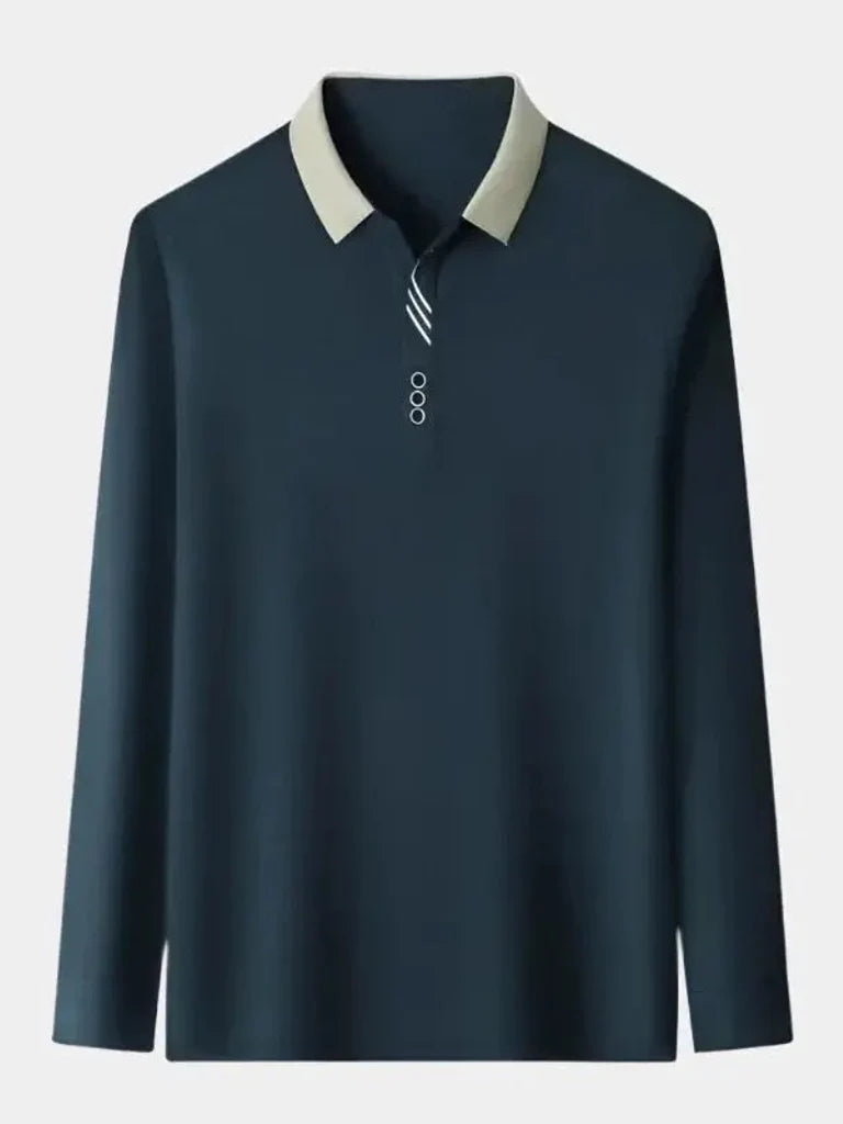 Rhys | Long-Sleeve Polo Shirt