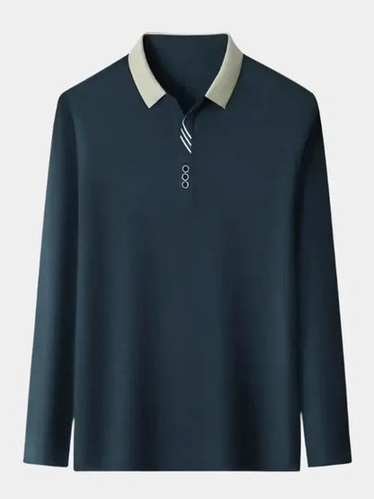 Rhys | Long-Sleeve Polo Shirt