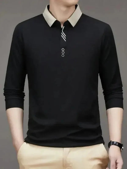 Rhys | Long-Sleeve Polo Shirt