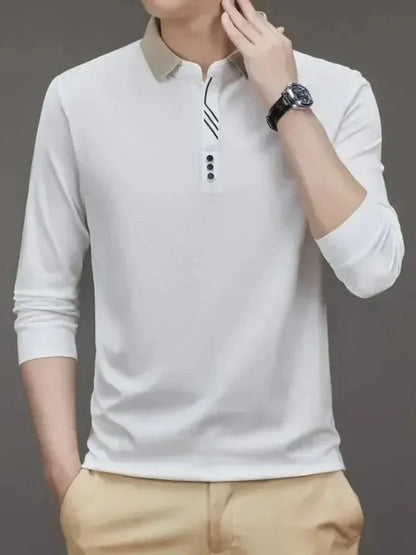 Rhys | Long-Sleeve Polo Shirt
