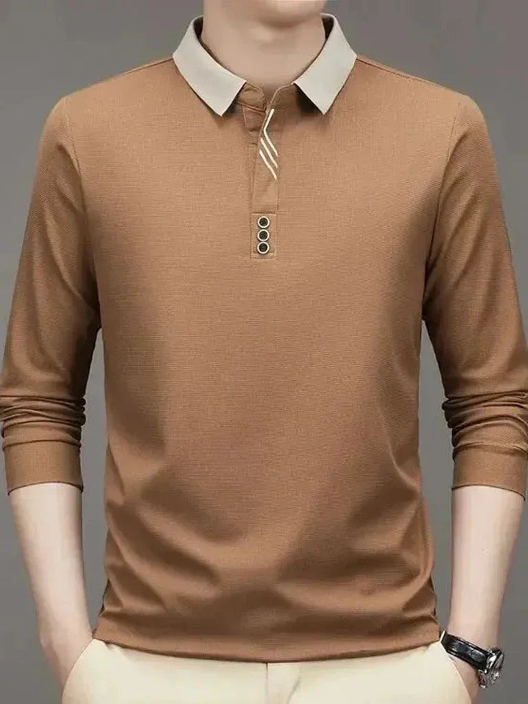Rhys | Long-Sleeve Polo Shirt