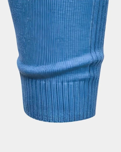 Rhys | Blue Crew-Neck Jumper