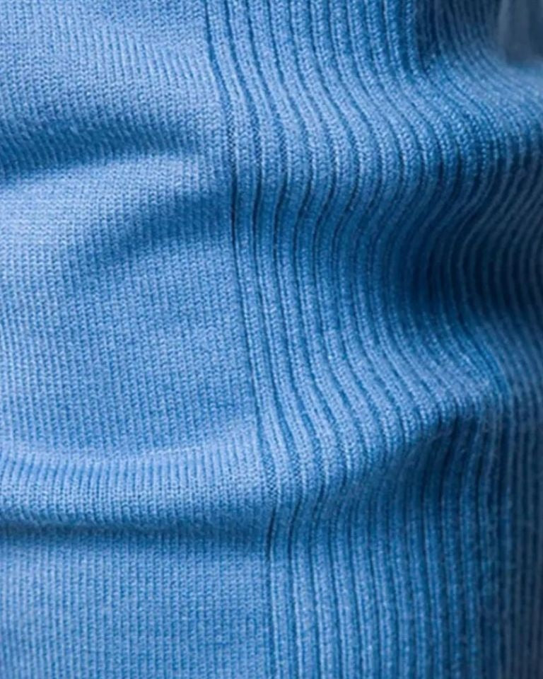 Rhys | Blue Crew-Neck Jumper