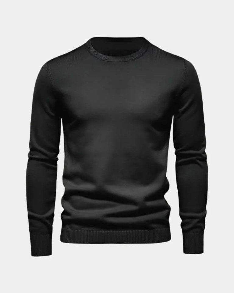 Rhys | Blue Crew-Neck Jumper
