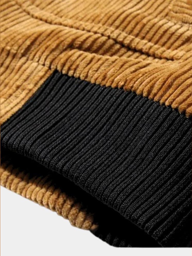 Rupert | Tan Corduroy-Look Jacket