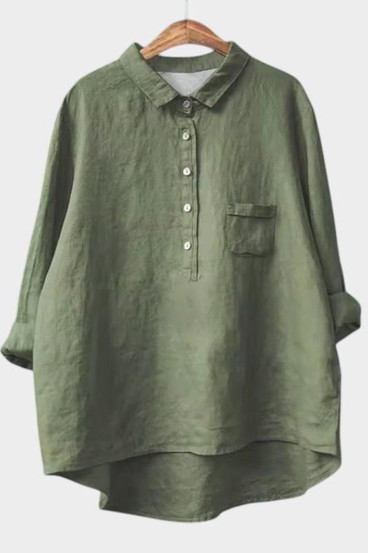 Rose | Olive Relaxed Shirt