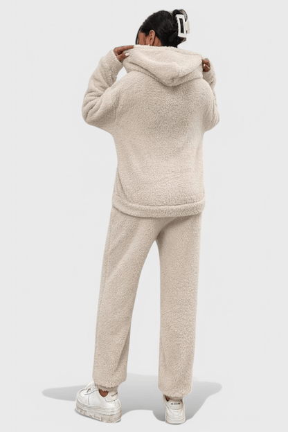 Rosie | Teddy Hooded Top & Trouser Set