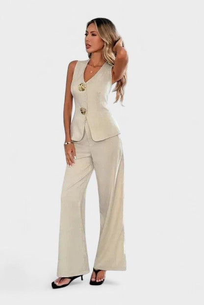 Rosie | Double-Breasted Blazer & Trouser Set