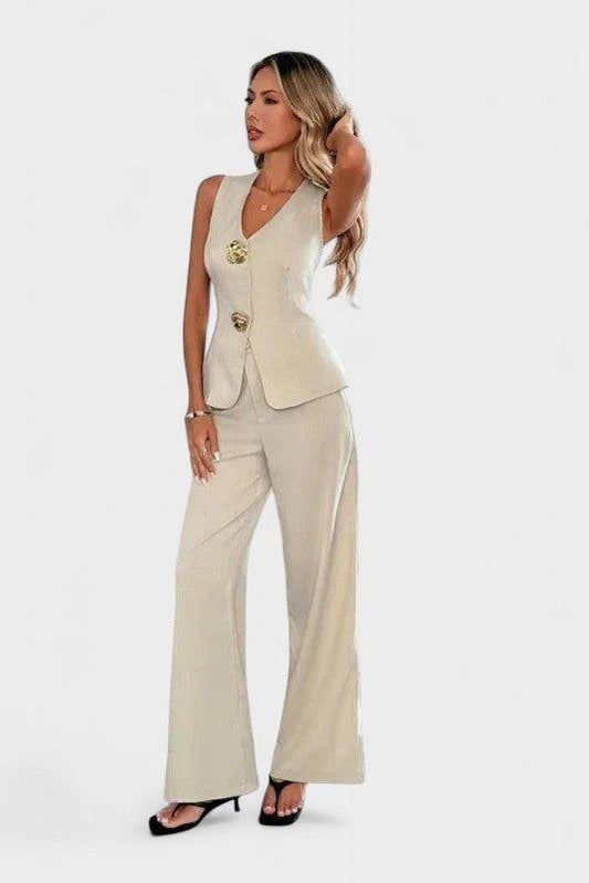 Rosie | Double-Breasted Blazer & Trouser Set