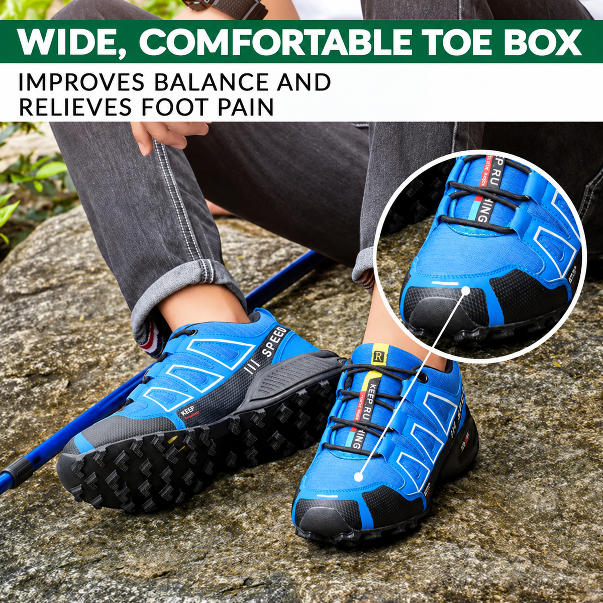 Rosemary | Chunky-Sole Trail Shoes
