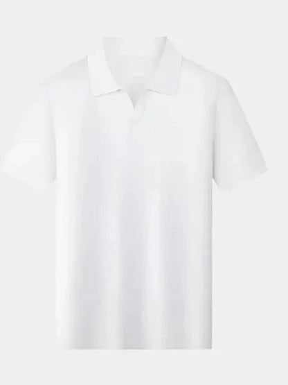 Rowan | Open-Collar Short-Sleeve Polo