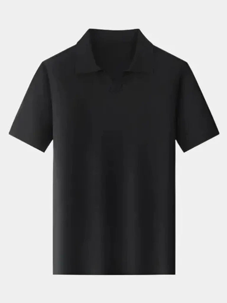 Rowan | Open-Collar Short-Sleeve Polo