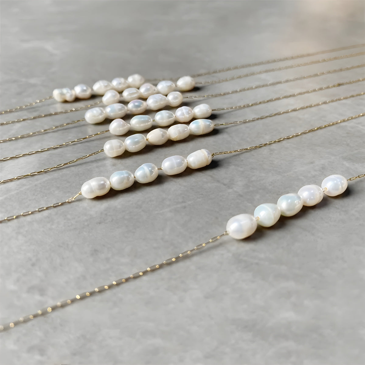 Peggy | Five Pearl Necklace