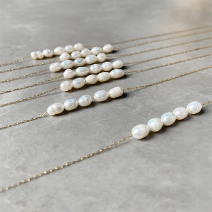 Peggy | Five Pearl Necklace
