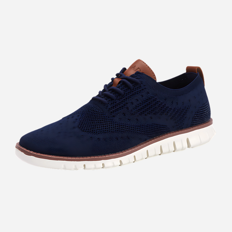 Oscar | Black Knit Trainers