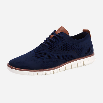 Oscar | Black Knit Trainers