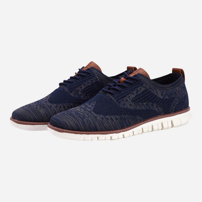 Oscar | Black Knit Trainers