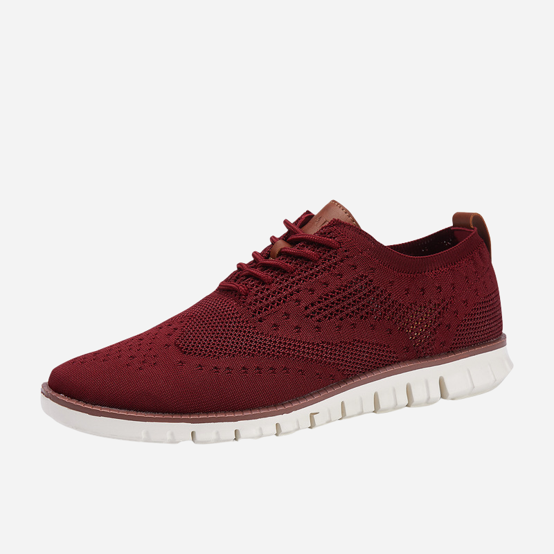 Oscar | Black Knit Trainers