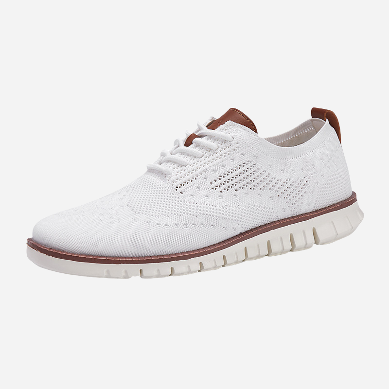 Oscar | Black Knit Trainers