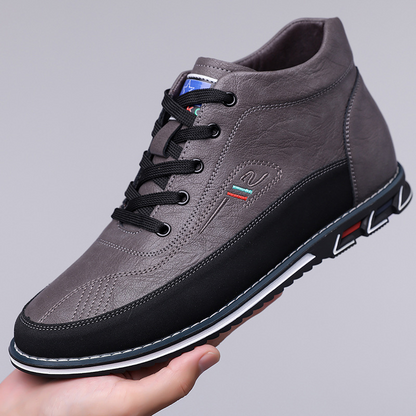 Alexander | Black High-Top Casual Shoes