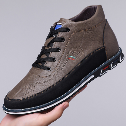 Alexander | Black High-Top Casual Shoes
