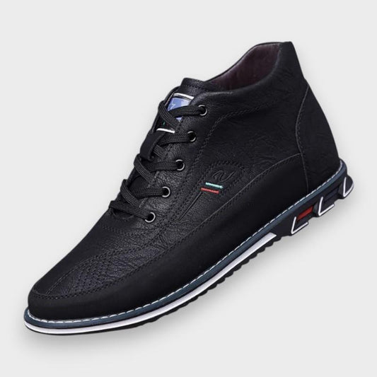 Alexander | Black High-Top Casual Shoes