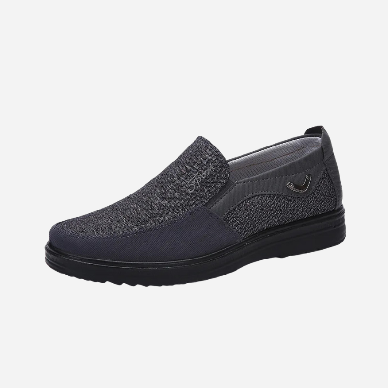 George | Black Slip-On Shoes