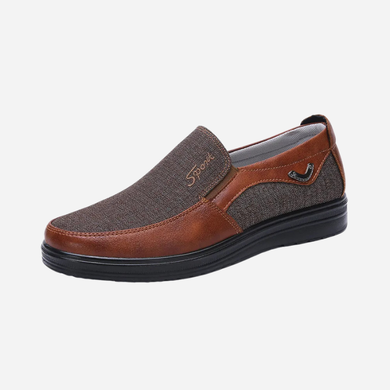 George | Black Slip-On Shoes