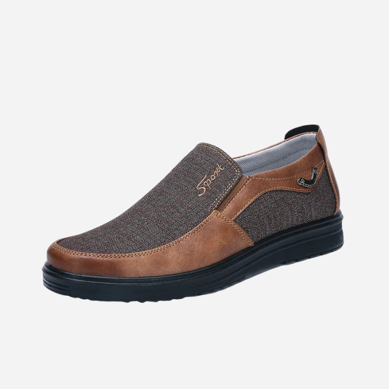 George | Black Slip-On Shoes