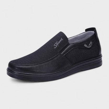 George | Black Slip-On Shoes