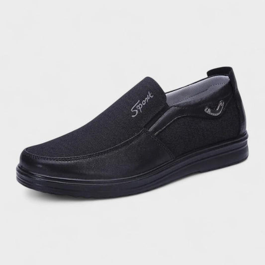 George | Black Slip-On Shoes