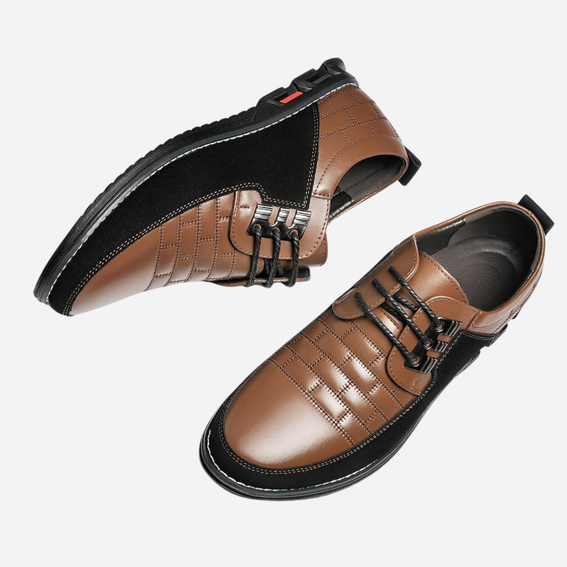 Charles | Black Smart Casual Shoes