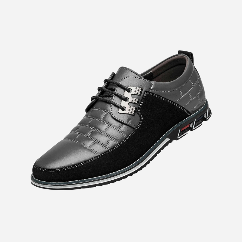 Charles | Black Smart Casual Shoes