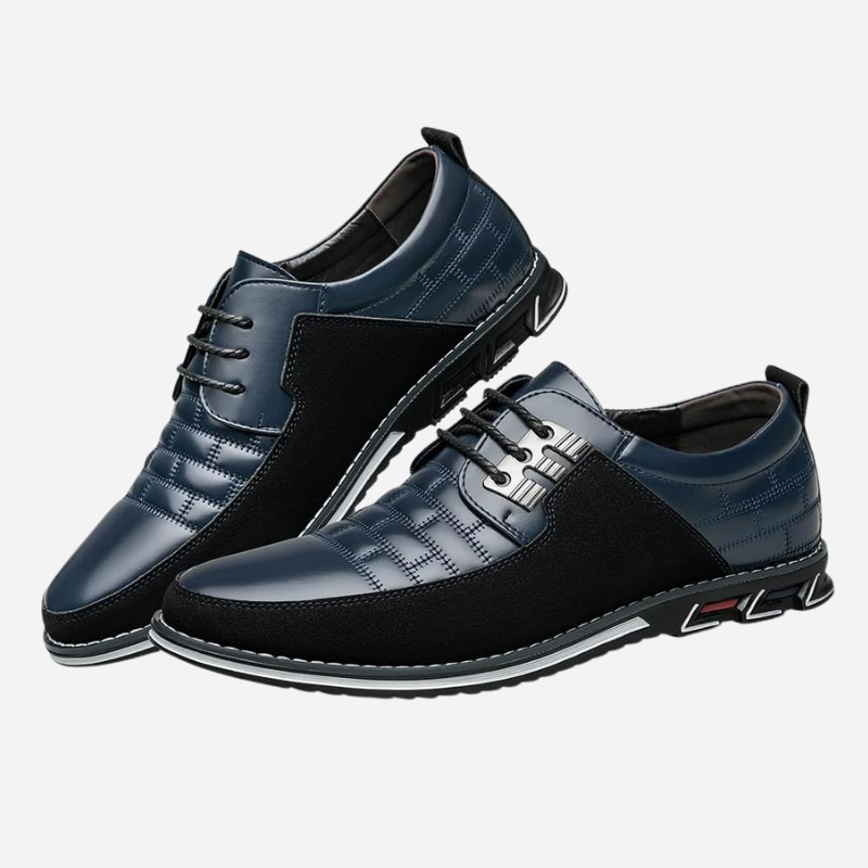 Charles | Black Smart Casual Shoes