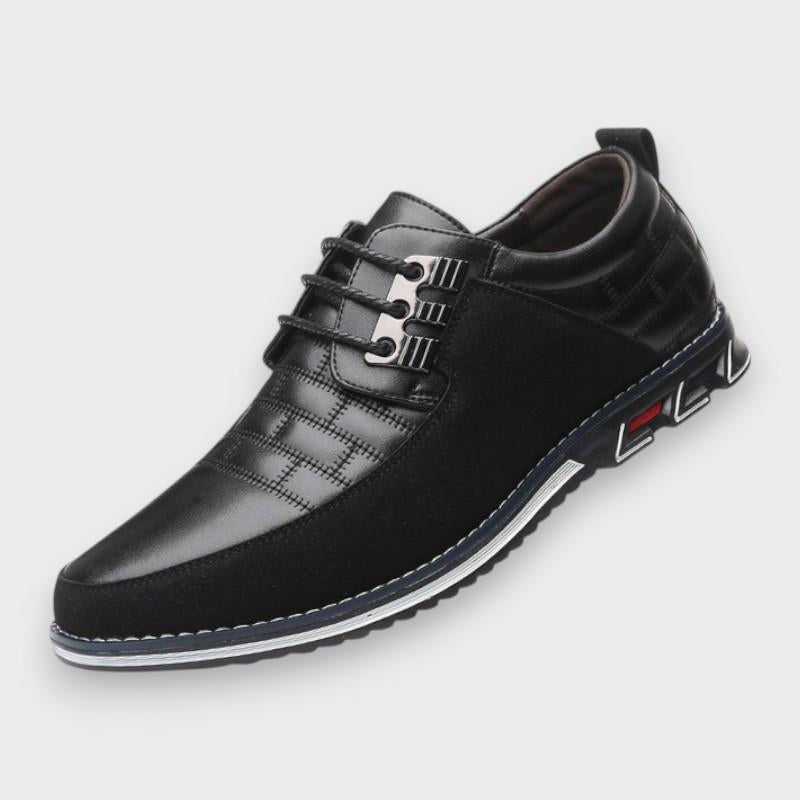 Charles | Black Smart Casual Shoes