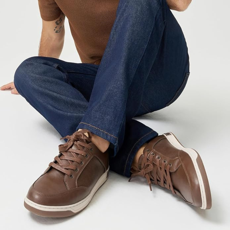 Samuel | Black Casual Trainers