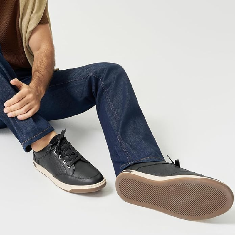 Samuel | Black Casual Trainers