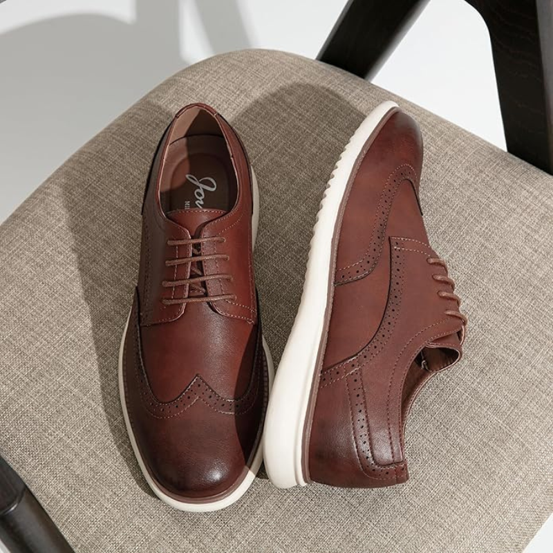 Thomas | Brown Brogue Casual Shoes