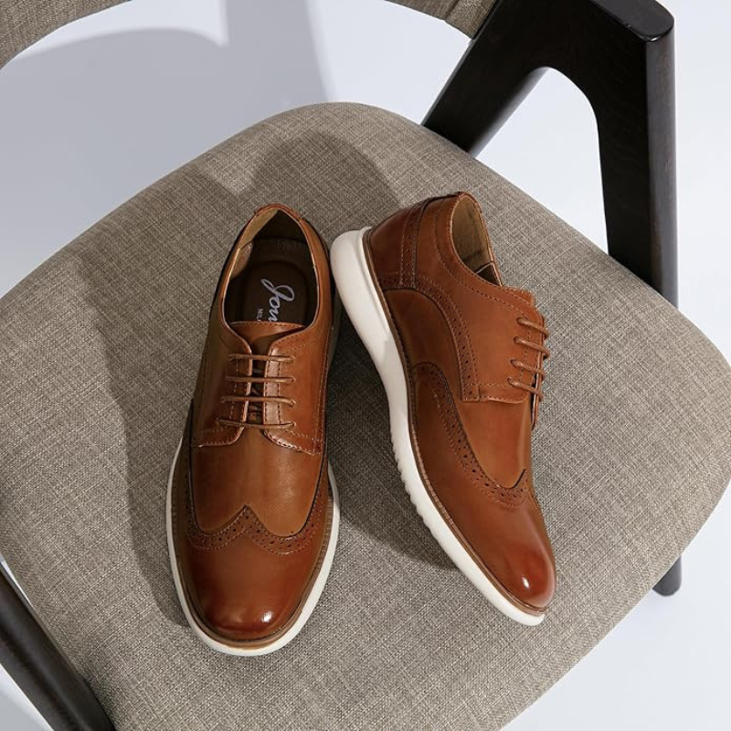 Thomas | Brown Brogue Casual Shoes