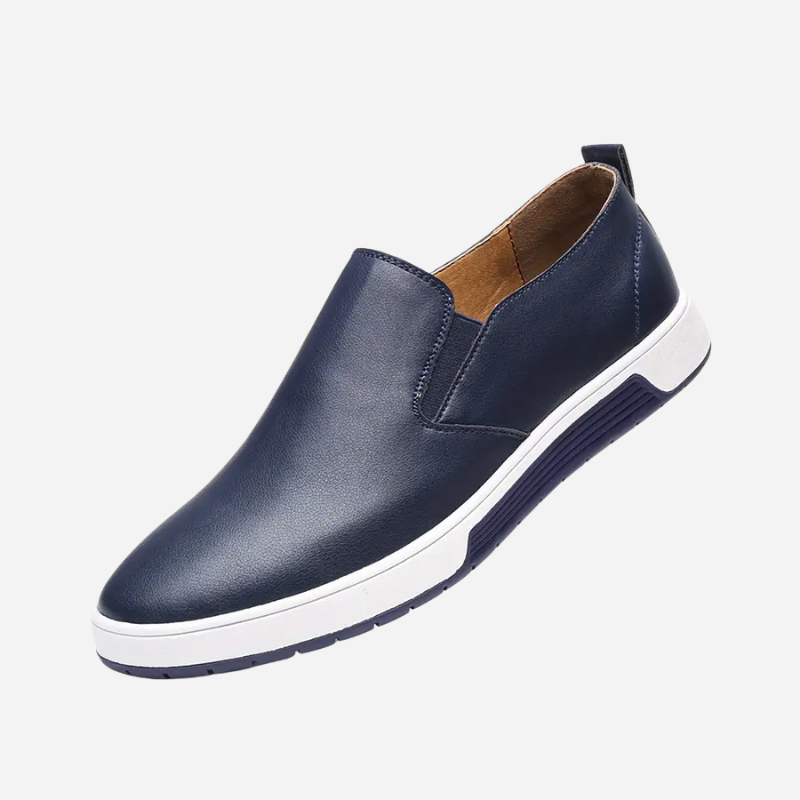 Daniel | Black Slip-On Casual Shoes