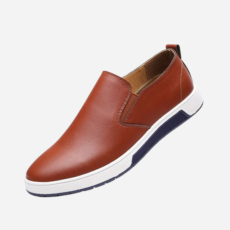 Daniel | Black Slip-On Casual Shoes