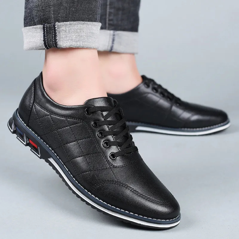 Jack | Black Textured Casual Shoes