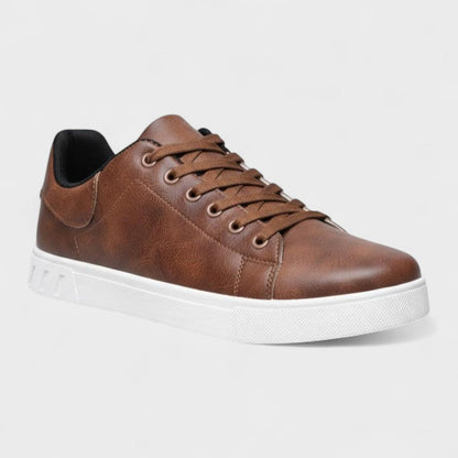 Alfie | Brown Low-Top Trainers
