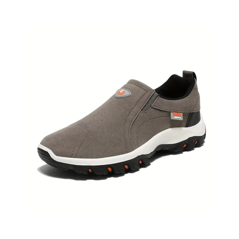 James | Tan Slip-On Walking Shoes