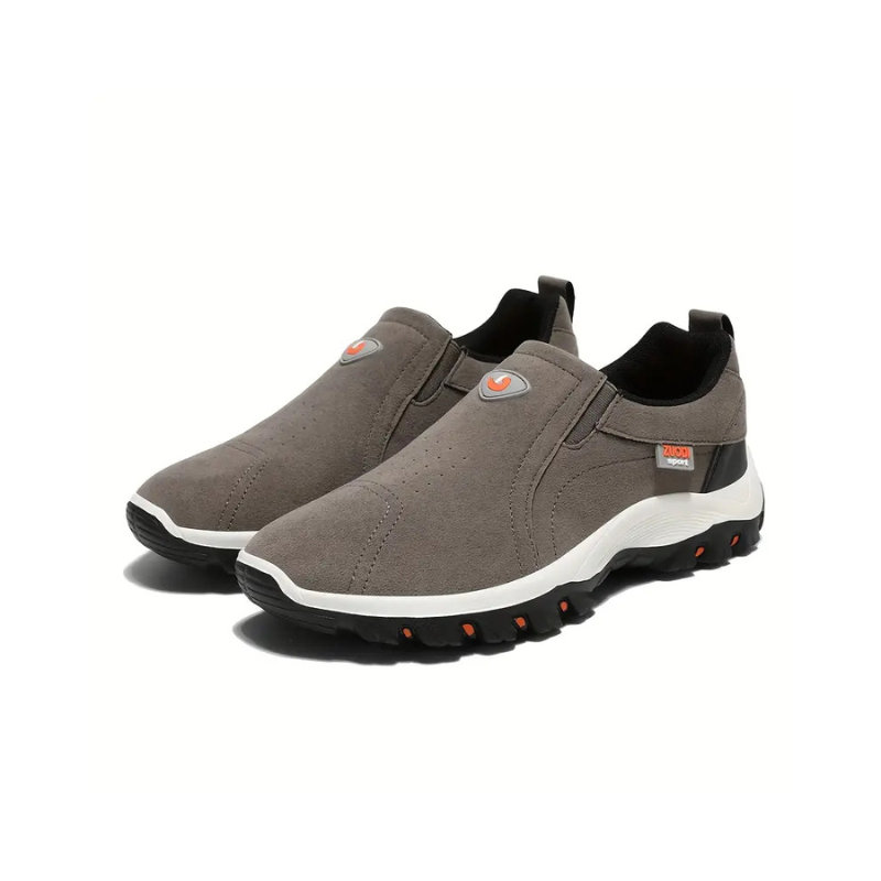 James | Tan Slip-On Walking Shoes