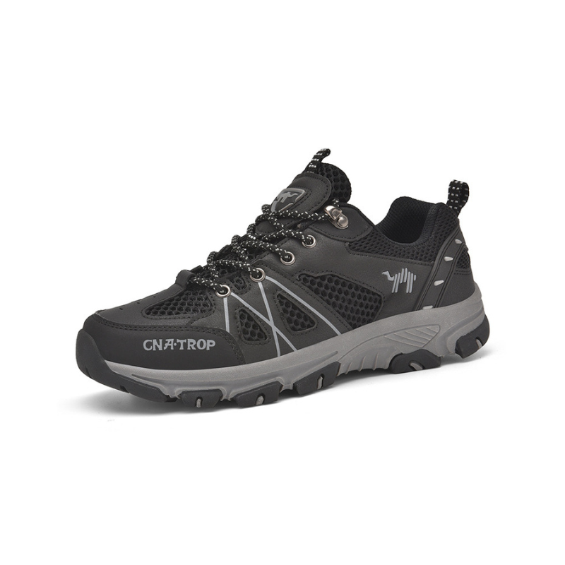 Jack | Grey & Orange Trail Shoes
