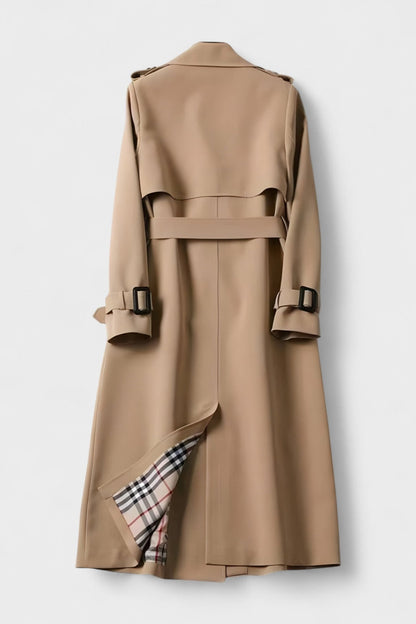 Sarah | Camel Belted Trench Coat