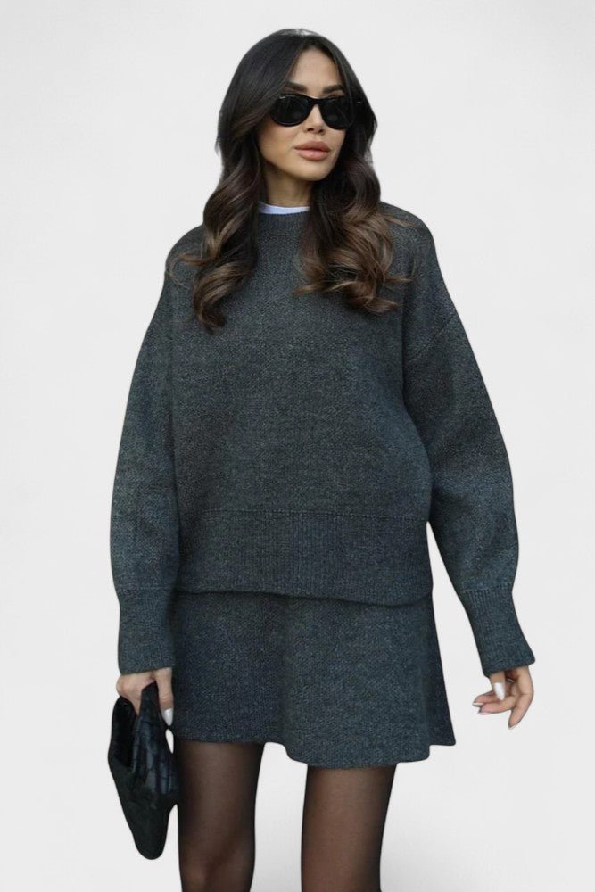 Susanna | Longline Knit Jumper & Trouser Set